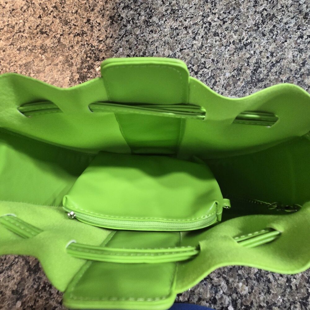 GEIR NESS Laila Bucket Bag, Lime Green Essence Of Norway - Picture 6 of 10
